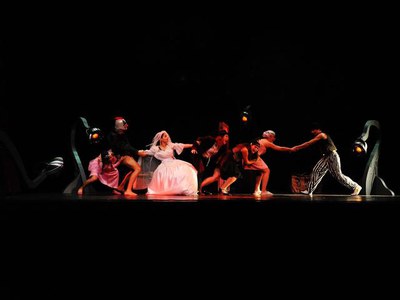 Una altra visió de l'espectacle Naün..