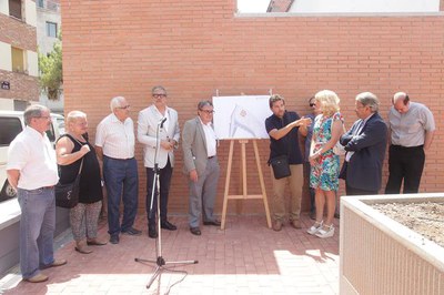 Les obres de la plaça Sant Antoni Maria Claret s'han realitzat sobre l'aparcament del Parador de Turisme de Lleida..