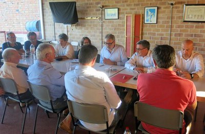 La reunió amb les AV de l'Horta de Lleida s'ha fet a Butsènit.