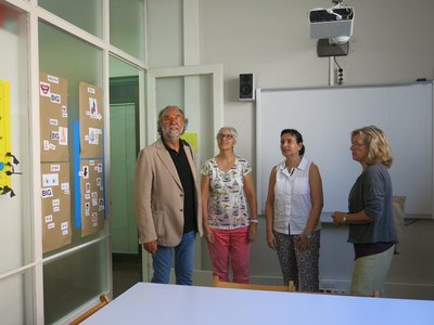 L'alcalde accidental ha conegut de primera mà la tasca i les activitats que realitza Down Lleida.