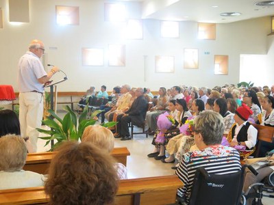 Les pubilles i els hereus han amenitzat l'eucaristia.