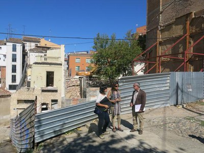La Paeria estudiarà deixar al descobert les excavacions arqueològiques a la zona del Centre Històric on estava situada la comunitat jueva a Lleida.