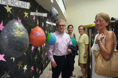 Planetari realitzat pels nens i nenes d'Estiu de Joc.