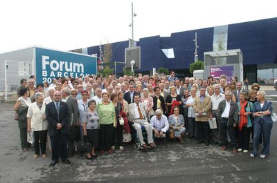 La delegació lleidatana.
