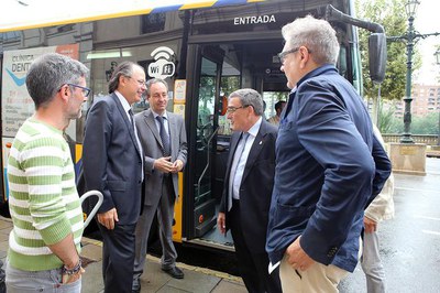 Lleida, primera ciutat de Catalunya en disposar de wifi lliure gratuïta a la xarxa d’autobusos municipals.