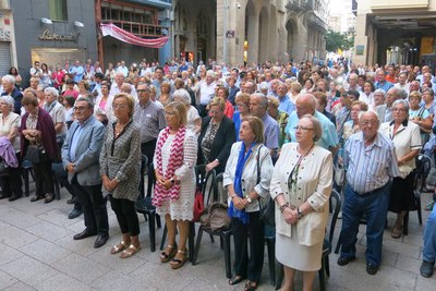 L'alcalde Ros ha assistit al tradicional concert de la BML per la Diada.
