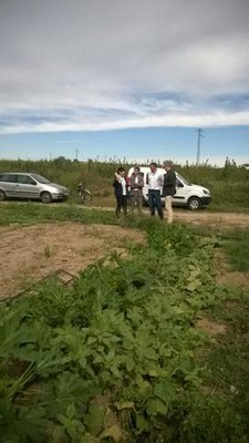 En el viver d'agricultors..