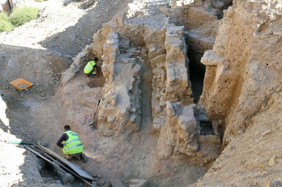 Les excavacions a l'antiga Jueria de Lleida..