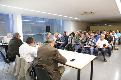 Nombroses entitats i veïns han assistit al Consell Territorial del Centre  Històric..