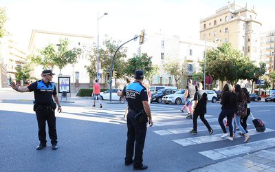 Amb l’inici del curs s’ha reprès el servei de proximitat del a Guàrdia Urbana a les escoles.
