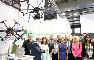 Els drons augmenten la seva presència a la Fira de Sant Miquel..