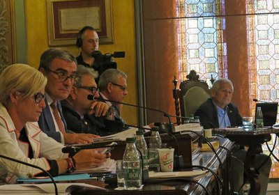 El Síndic Municipal de Greuges, Josep Giné, ha presentat al Ple les dades de la Memòria de la Sindicatura de l’any 2014.