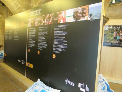 L'exposició, oberta fins el 30 d'octubre, forma part dels actes de l'Any Europeu per al desenvolupament 2015..