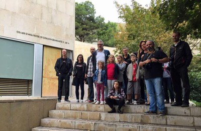 El tinent d'alcalde Larrosa ha assistit a la ruta Arquitectour, del Col·legi d'Arquietectes de Catalunya a Lleida.