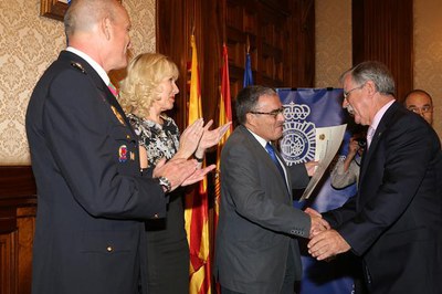 El paer en cap ha participat en el lliurament de condecoracions.