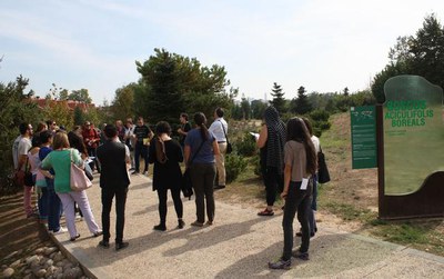 Tesponsables de La Panera han creat relacions perquè els participants en la visita guiada associessin els diferents biomes i determinats moviments ar….