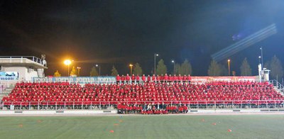 Els 540 jugadors que integren els equips de l'Atlètic Segre aquesta temporada.