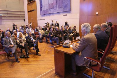 La conferència ha tingut lloc a la Universitat de Lleida.