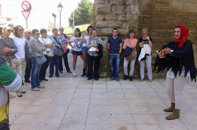 Imatge d'arxiu de la visita Cobla de Joglars, que ofereix periòdicament Turisme de Lleida.