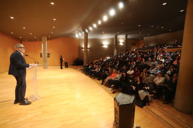 Empreses, entitats i particulars han omplert la sala 2 de l'Auditori