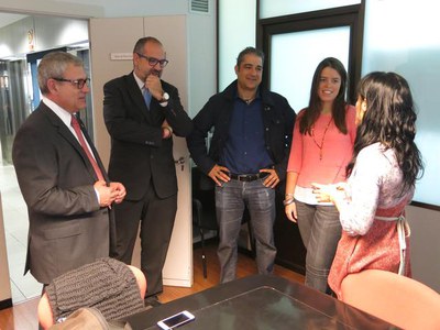 El responsable de Cooperació de la Paeria, Joan Gómez, fa una crida a la participació ciutadana.