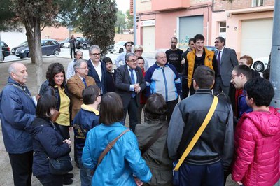 Renovació de la Plaça Germans Queralt del Secà de Sant Pere.