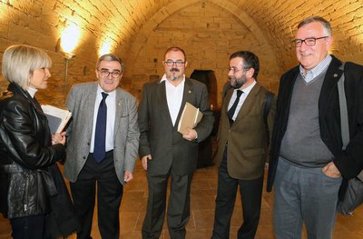 La reunió del Consell General del Consorci del Turó ha tingut lloc a la Casa de la Volta de la Seu Vella..