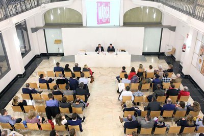 Vista general de la sala.