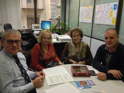 Trobada amb les entitats Garrigues Cooperacio Internacional i ACDC.