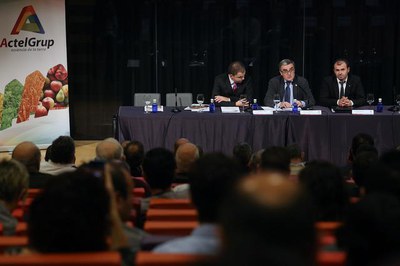 L'alcalde Ros ha participat en l'acte d'obertura de l'Assemblea Anual d'Actel a la Llotja.