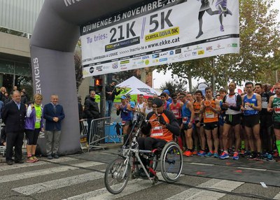 Més de 2.000 atletes han pres part aquest cap de setmana en les proves que s’han fet al voltant de la Rodi Mitja Marató Lleida-Memorial Juanjo Garra.