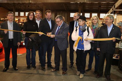 Acte d'obertura de Lleidantic, Lleida Retro i la Trobada del Disc a Fira de Lleida.