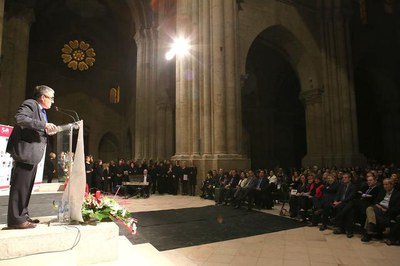 Els Premis Funde s'han lliurat a la Seu Vella de Lleida.