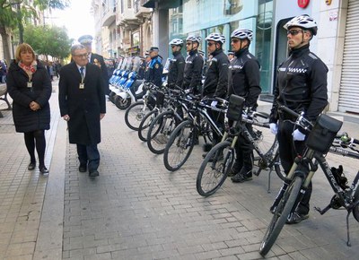 Festivitat de Santa Cecília, patrona de la Guàrdia Urbana de Lleida.