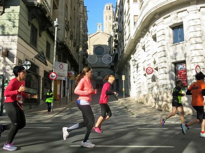 La Paeria col·labora amb la 3a Sansi de Lleida, que ha tingut lloc aquest diumenge en circuit urbà de 5 i 10 km.