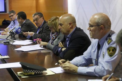 Dispositiu especial de seguretat per a la campanya de Nadal.