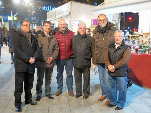 Visita al Mercat de Santa Llúcia de Lleida