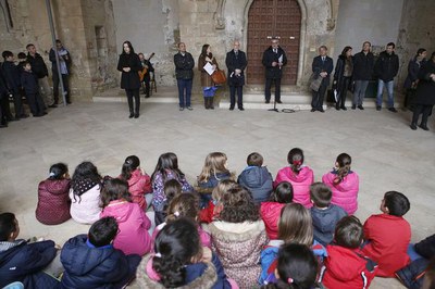 El tinent d’alcalde i regidor de Participació Ciutadana, Drets Civils i Cooperació, Joan Gómez, ha presidit l’acte que ha servit per fer una crida a ….