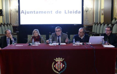 L'alcalde de Lleida ha presidit l'acte de concessió del 17è Premi Batec a la recerca i a la innovació educatives a la Paeria.