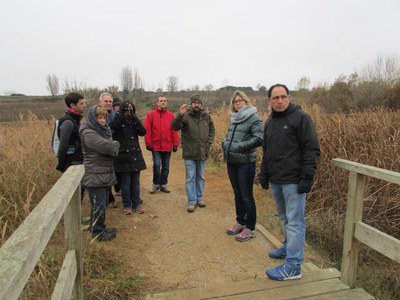 Ecodescoberta a l'Estany d'Ivars, parador d'aus hivernants.