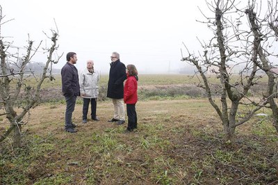 Visita a la partida de Montcada.