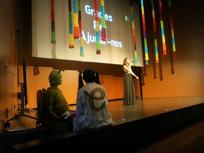 Laura Roure ha interpretat la cançó que dóna nom a la campanya solidària.