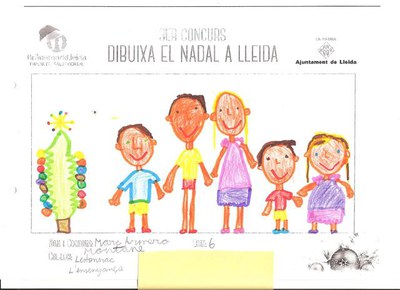 El premi en la categoria de 6 a 11 anys ha estat per Marc Armero 6 anys, del Col·legi Lestonnac.