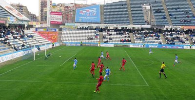 Els dos gols s'han acoseguit en la segona part del partit. Colinas ha estat el realitzador per l'equip lleidatà.