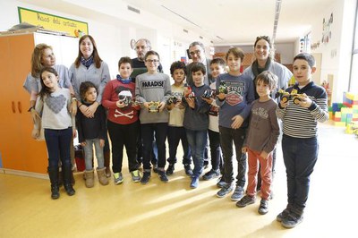 L'activitat s'ha desenvolupat aquestes vacances al casal de Nadal de la ludoteca municipal Parc de Gardeny.