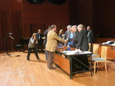 L'acte ha estat presidit per l'alcalde, Àngel Ros, i el bisbe de Lleida, Mons. Salvador Giménez.