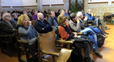 L'arquitectura Urbana: Present i Futur ha estat el títol de la xerrada d'aquesta tarda.