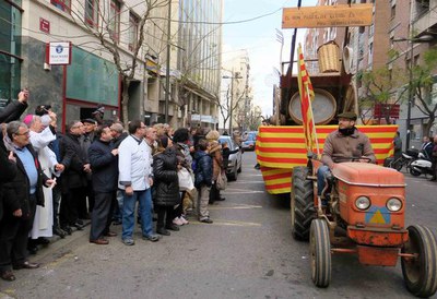 La benedicció de les carrosses i les cavalleries s'ha fet a l'avinguda Blondel.