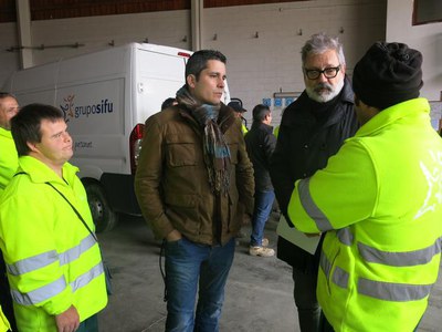 Fèlix Larrosa: “La Paeria vetlla constantment perquè la qualitat en la gestió de tots els serveis urbans de la ciutat sigui excel·lent”.