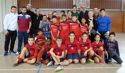 L'equip infantil de Magraners es va estrenar contra l'equip de Corbins.